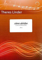 Zäme abhäbe - Violine, 2 Alphörner F, Klavier